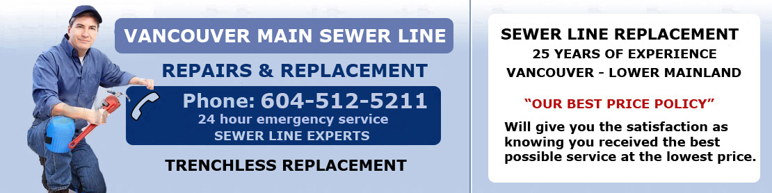 Sewer Line Repairs Vancouver  